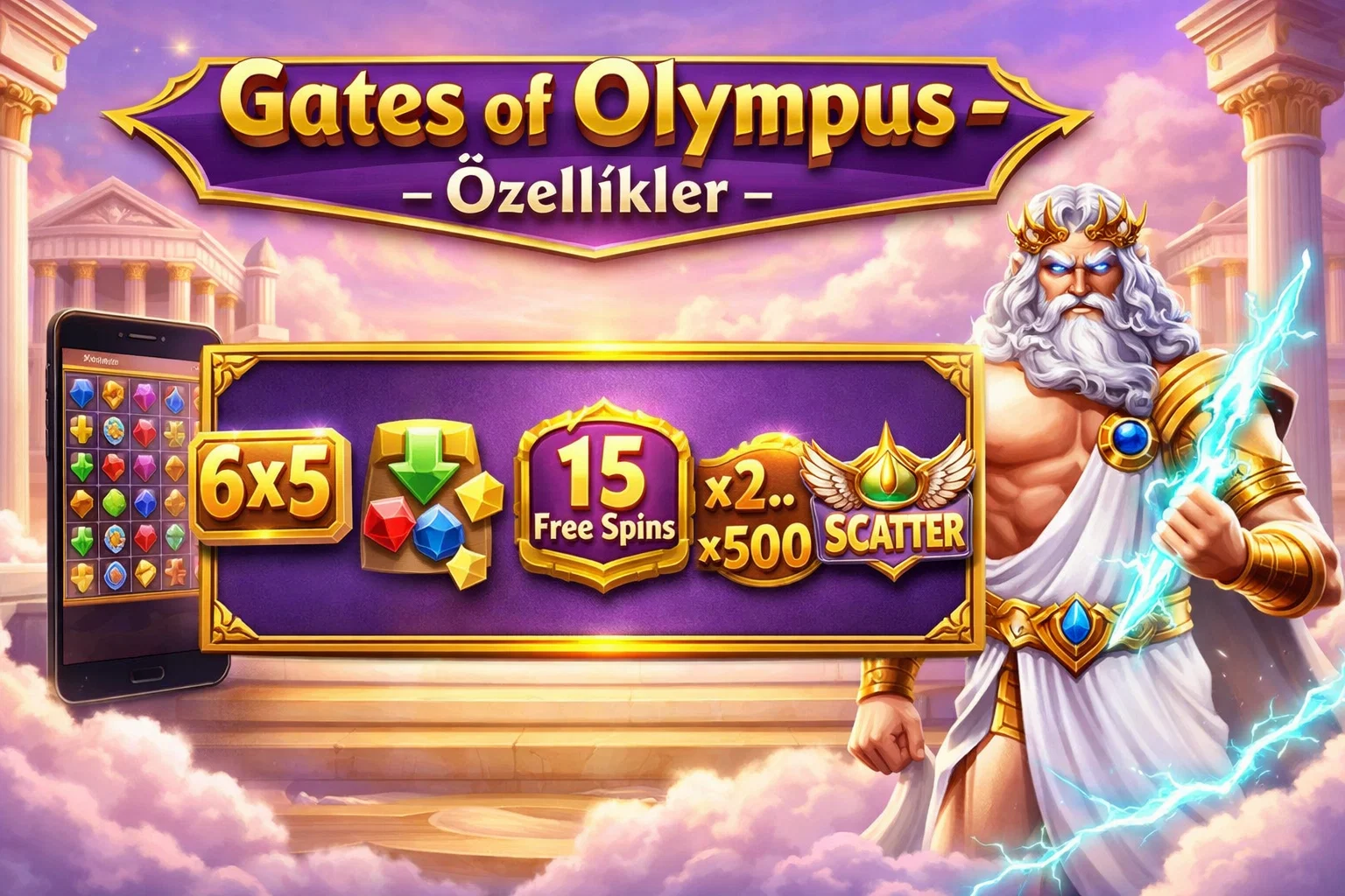 gates of olympus ozellikler